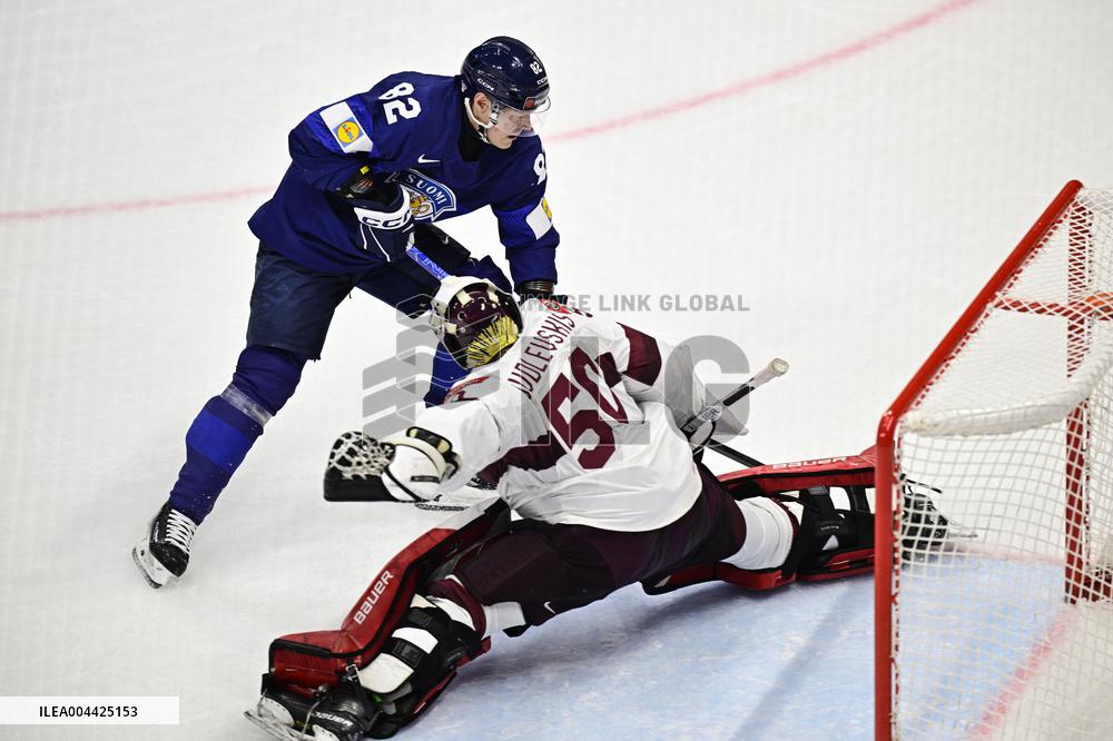 ICE HOCKEY WC FINLAND-LATVIA