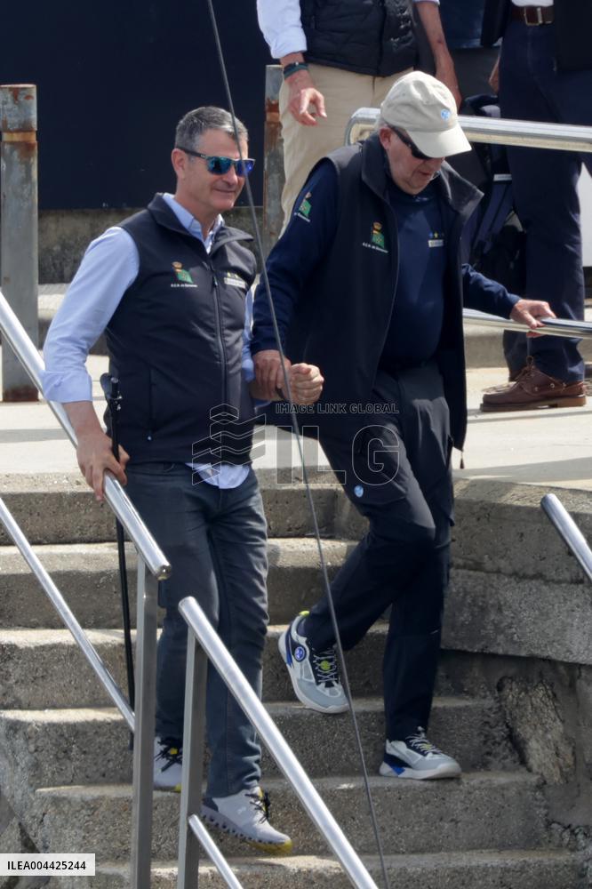King Juan Carlos Kicks Off The Regattas - Sanxenxo