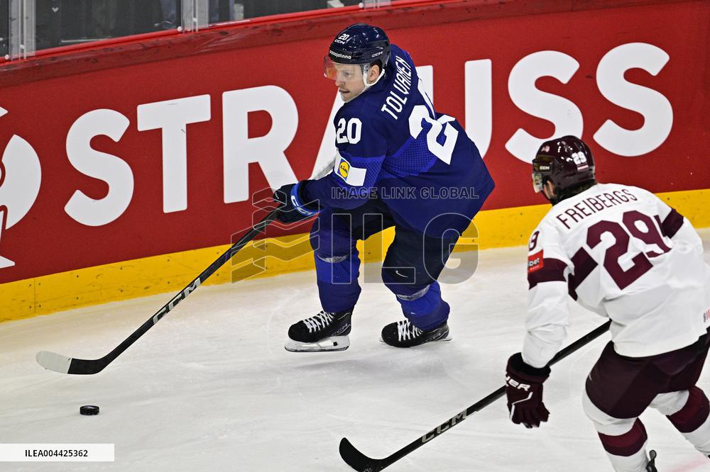 ICE HOCKEY WC FINLAND-LATVIA