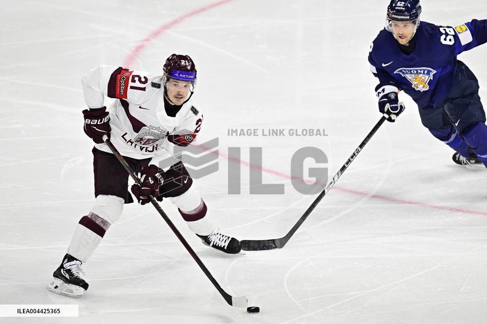 ICE HOCKEY WC FINLAND-LATVIA