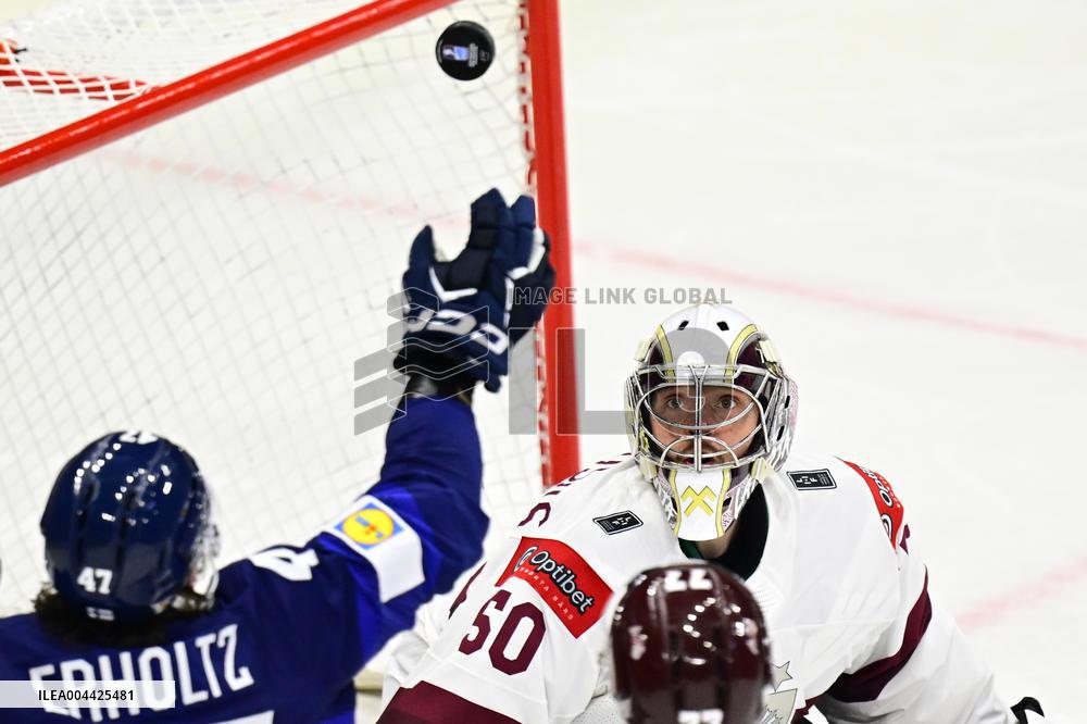 ICE HOCKEY WC FINLAND-LATVIA
