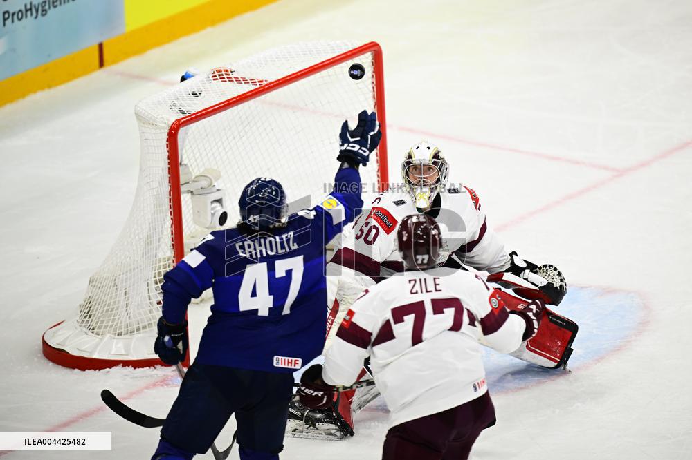ICE HOCKEY WC FINLAND-LATVIA