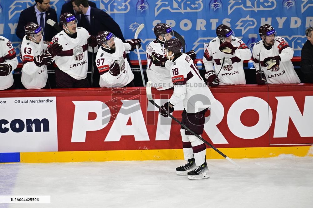 ICE HOCKEY WC FINLAND-LATVIA