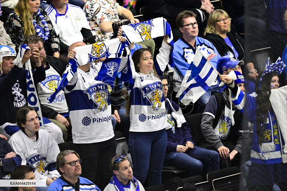 ICE HOCKEY WC FINLAND-LATVIA