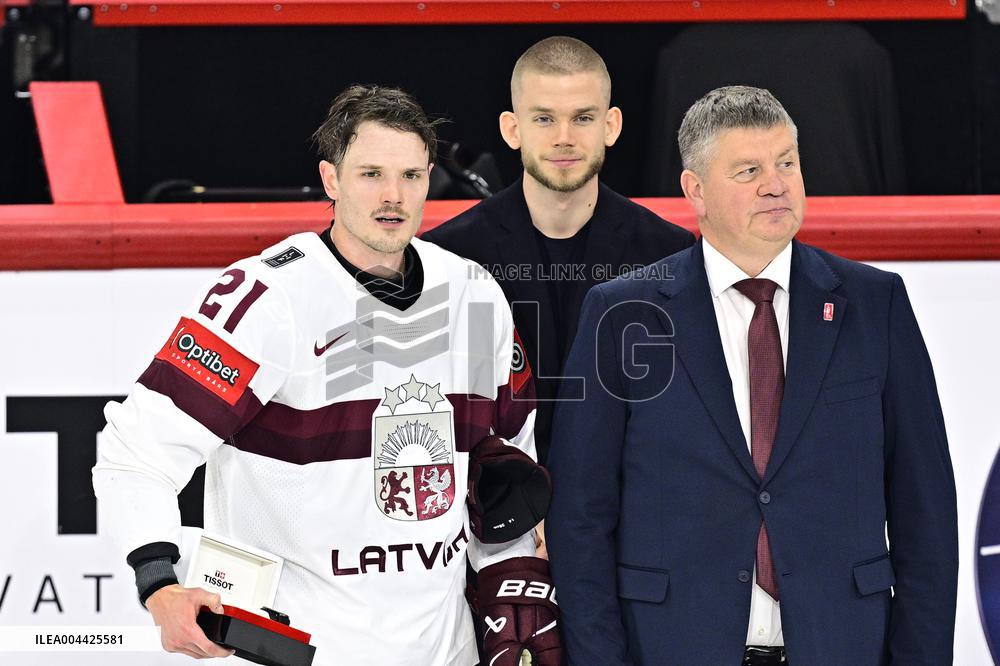 ICE HOCKEY WC FINLAND-LATVIA