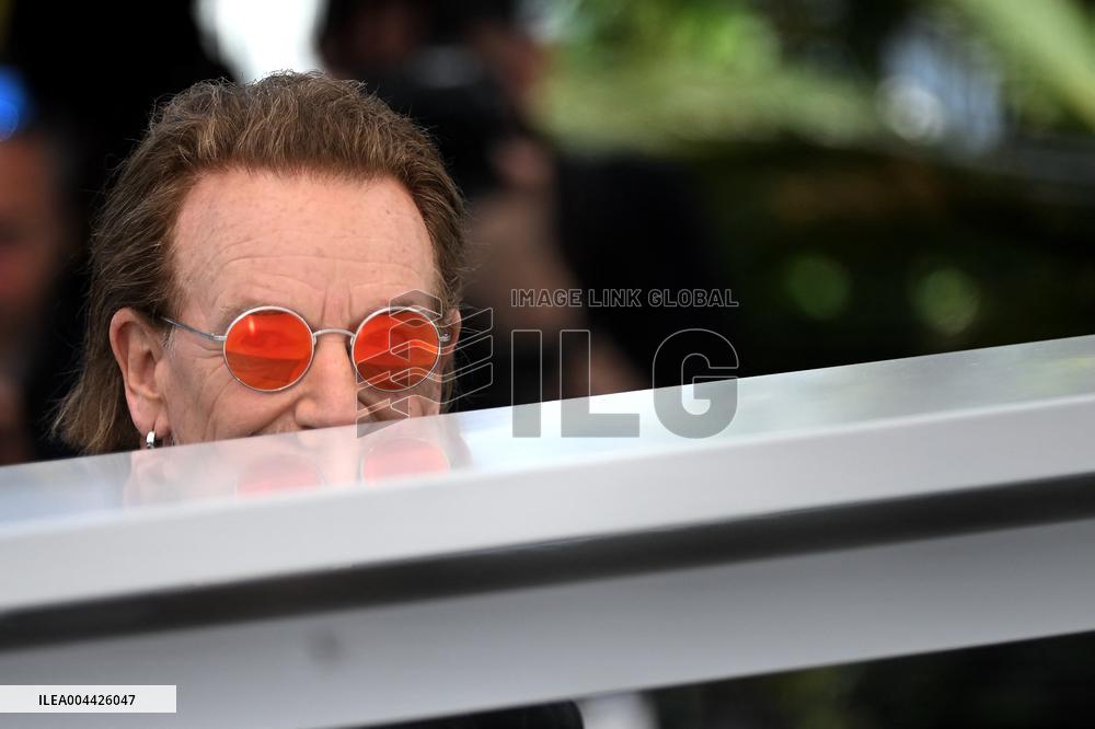 Cannes - Bono Stories Of Surrender Photocall