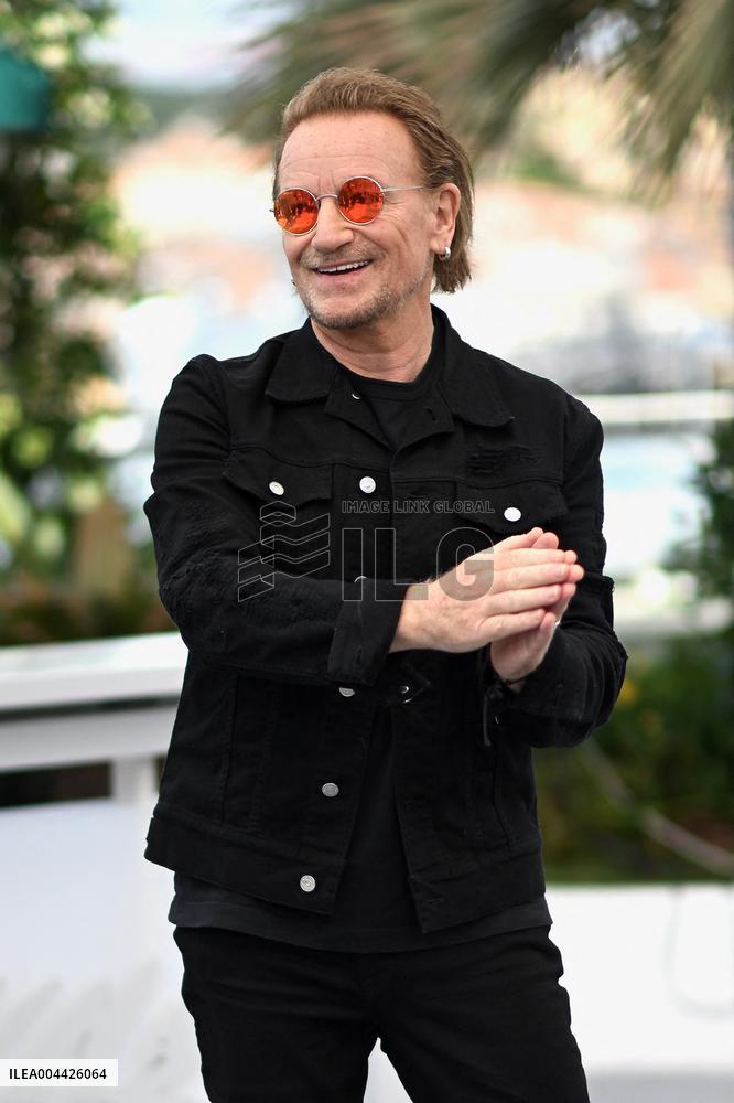 Cannes - Bono Stories Of Surrender Photocall