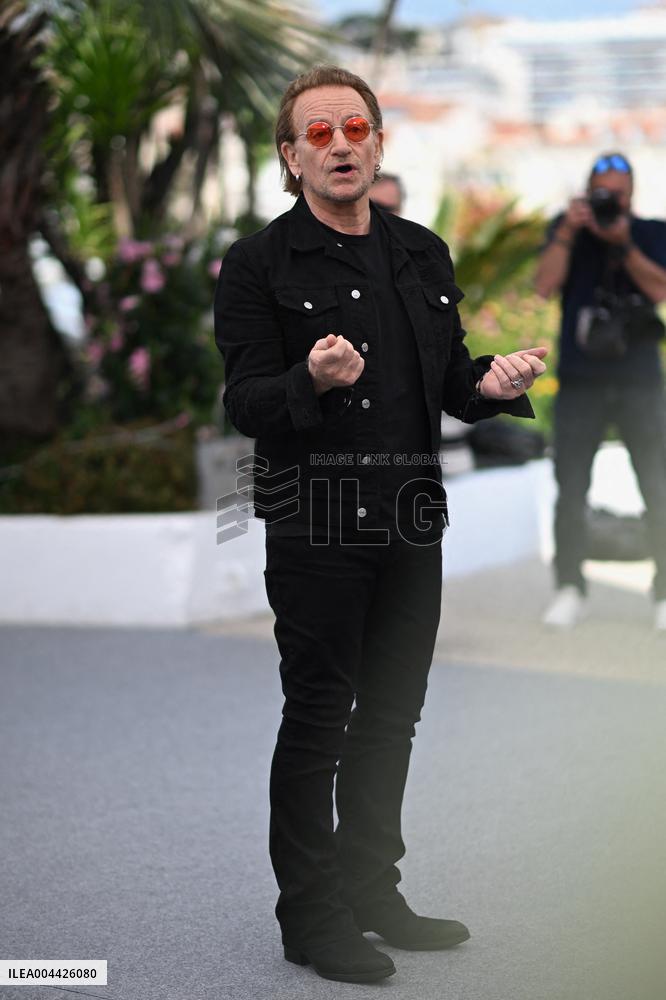 Cannes - Bono Stories Of Surrender Photocall