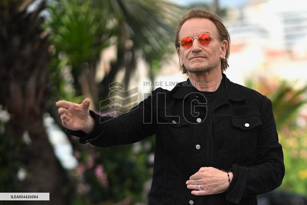 Cannes - Bono Stories Of Surrender Photocall