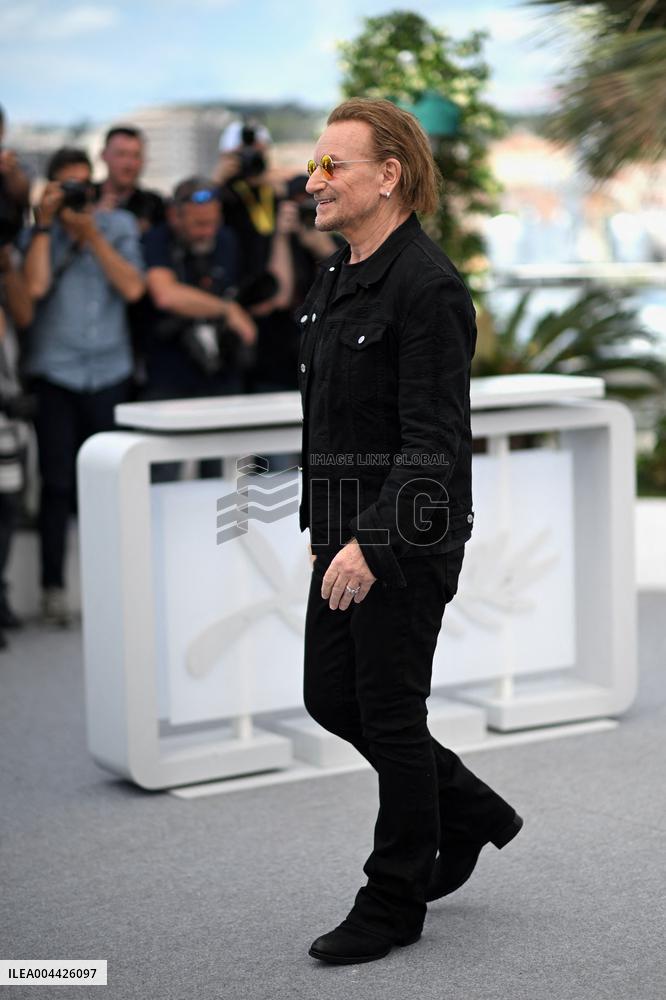 Cannes - Bono Stories Of Surrender Photocall