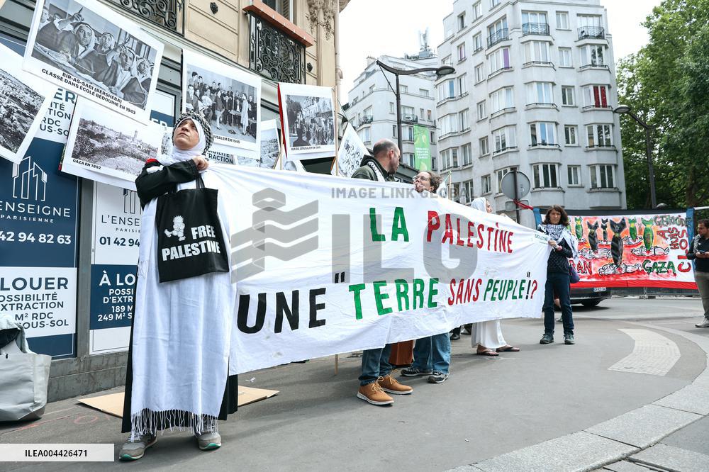 Pro-Palestinian Protest For Nakba 77th Anniversary - Paris