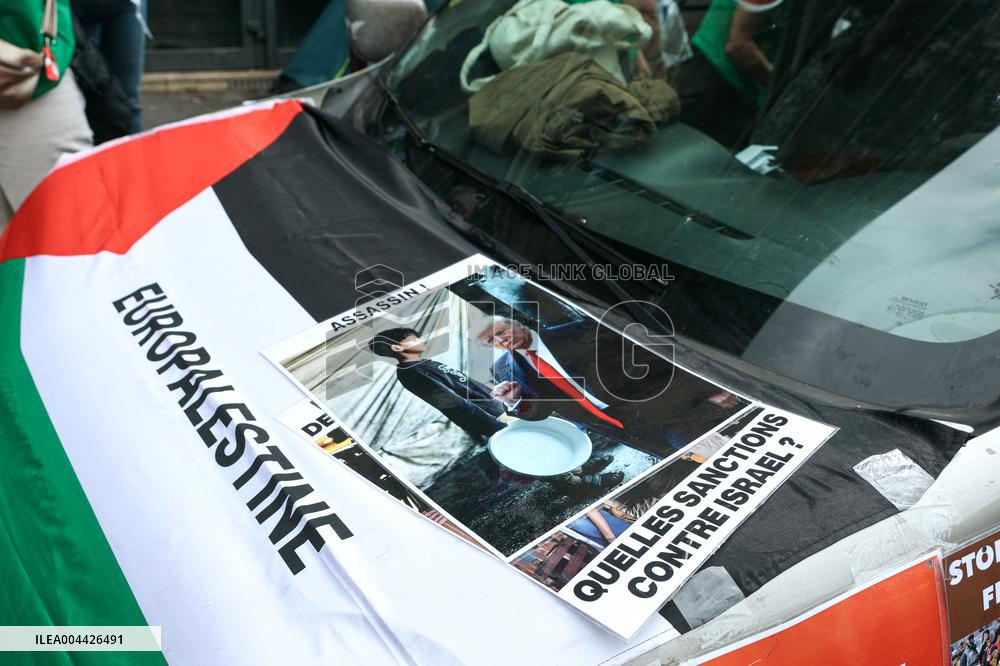 Pro-Palestinian Protest For Nakba 77th Anniversary - Paris