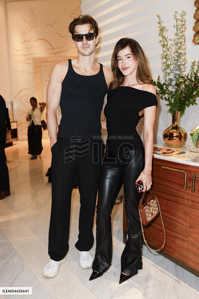 Cannes Leave Elui, Scott Morton leave Hotel Martinez MP