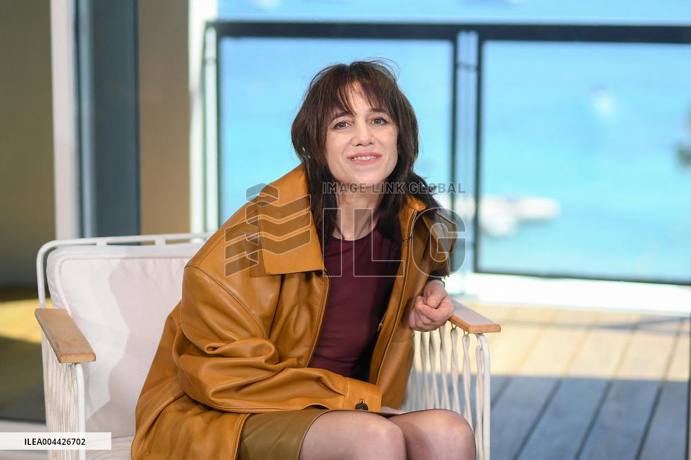 Cannes - Charlotte Gainsbourg Photocall For Women in Motion Talk