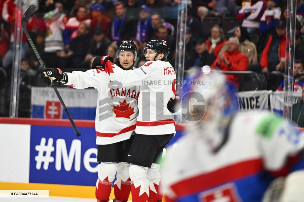 ICE HOCKEY WC CANADA-SLOVAKIA
