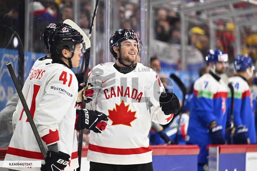 ICE HOCKEY WC CANADA-SLOVAKIA
