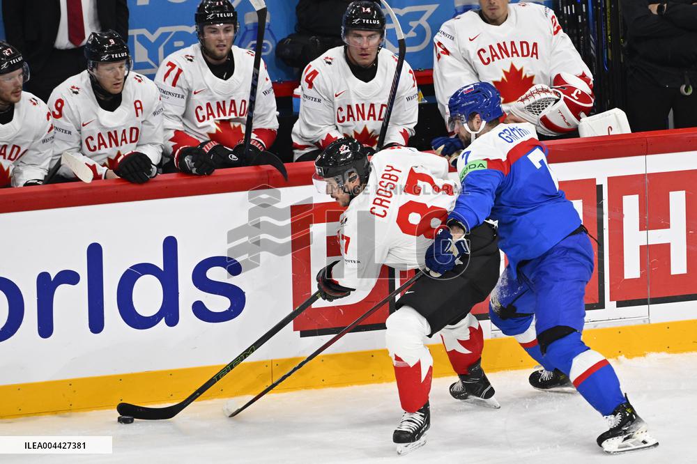 ICE HOCKEY WC CANADA-SLOVAKIA