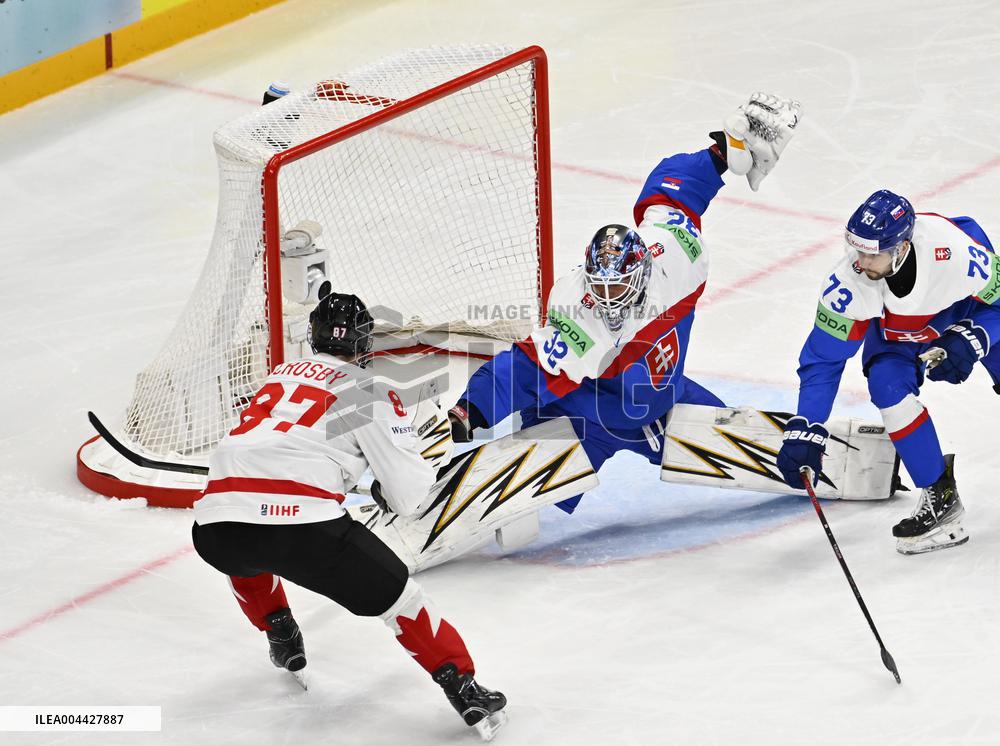 ICE HOCKEY WC CANADA-SLOVAKIA