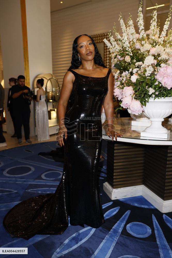 Cannes Naomi Ackie leaves Hotel Martinez MP