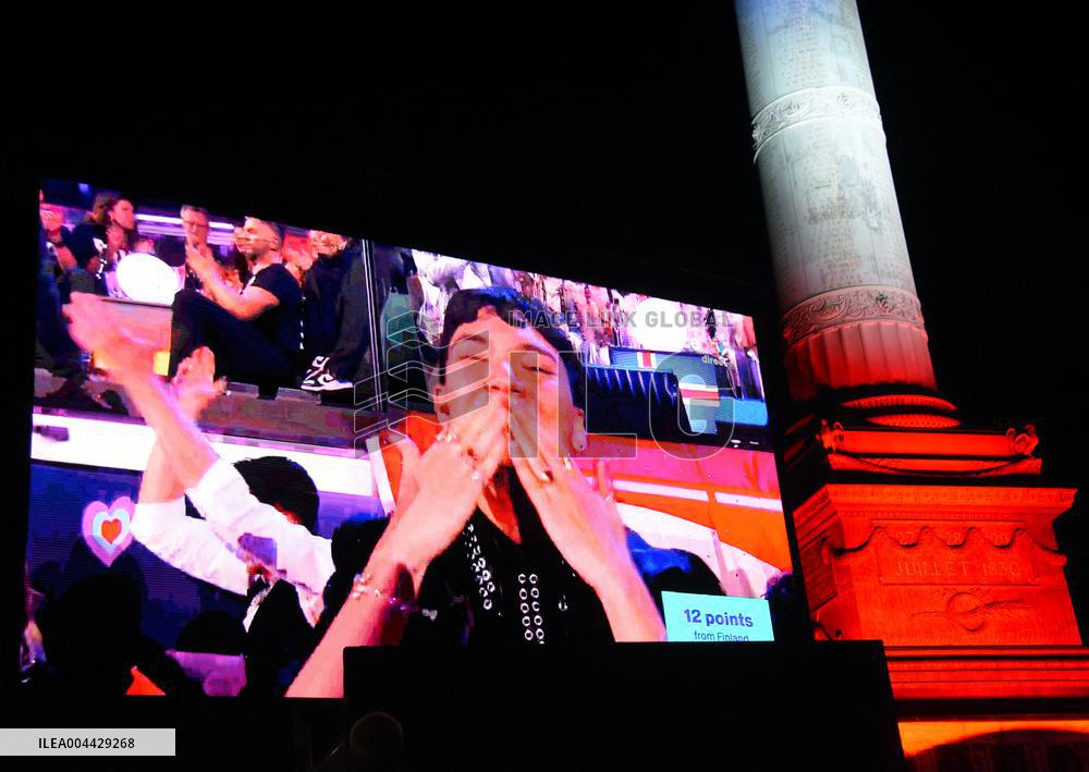 Eurovision Party At Place De La Bastille - Paris