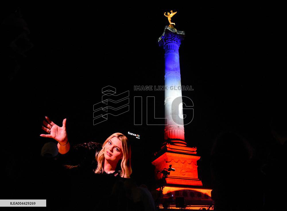 Eurovision Party At Place De La Bastille - Paris