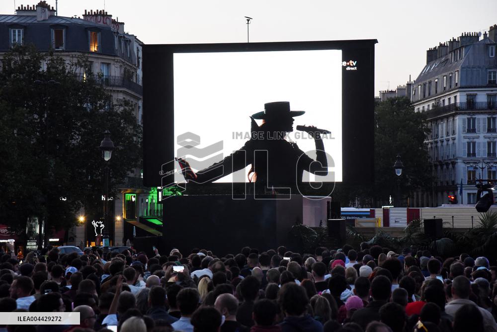 Eurovision Party At Place De La Bastille - Paris
