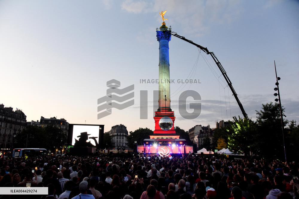 Eurovision Party At Place De La Bastille - Paris