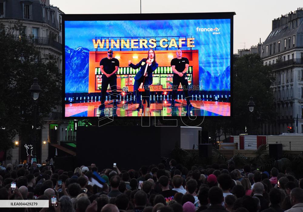 Eurovision Party At Place De La Bastille - Paris