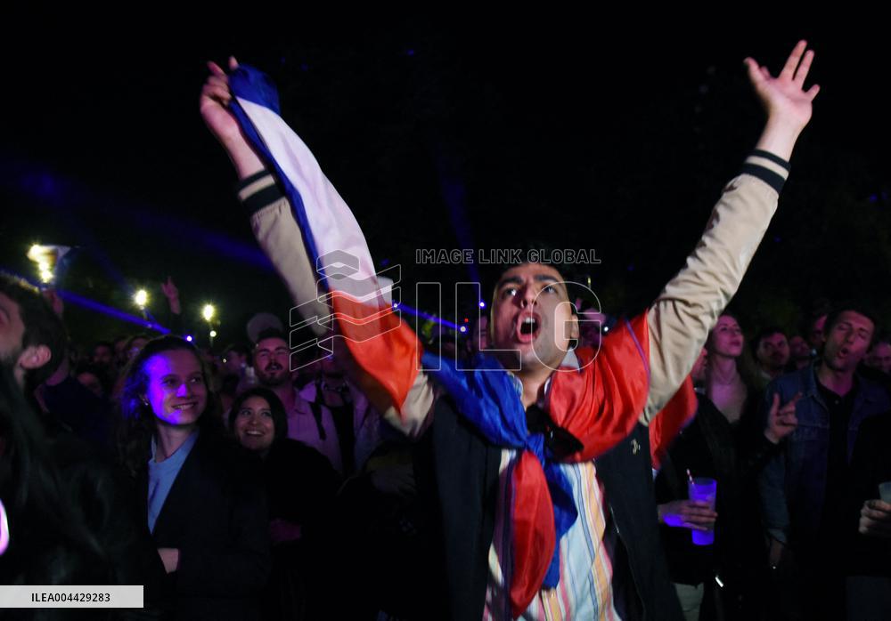 Eurovision Party At Place De La Bastille - Paris