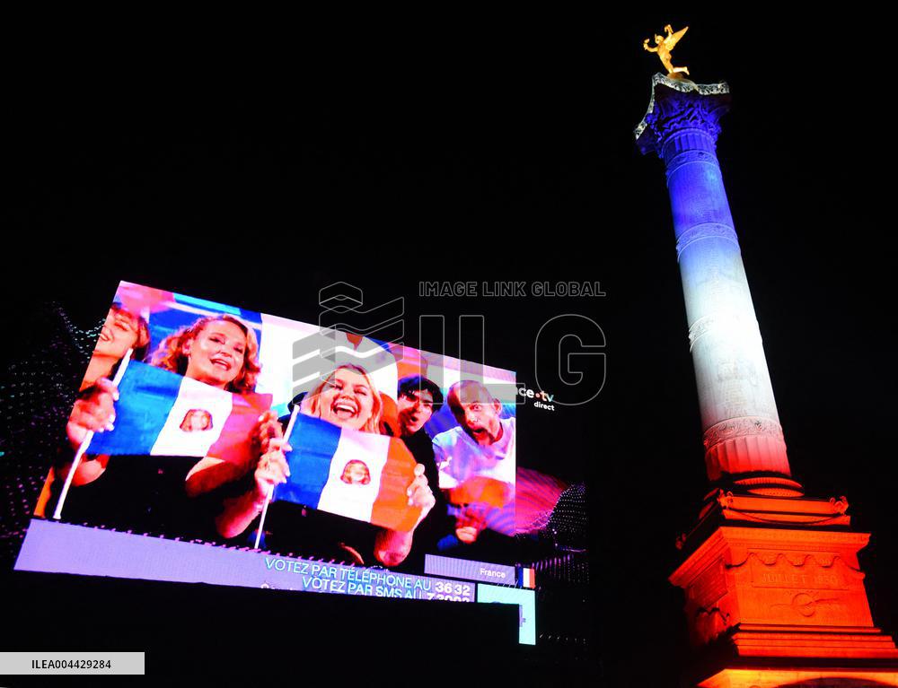 Eurovision Party At Place De La Bastille - Paris