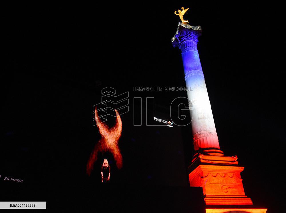 Eurovision Party At Place De La Bastille - Paris