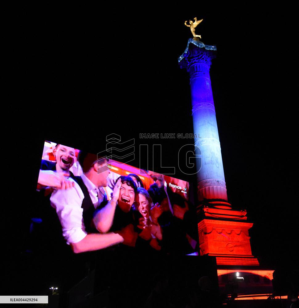 Eurovision Party At Place De La Bastille - Paris