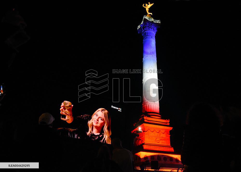 Eurovision Party At Place De La Bastille - Paris