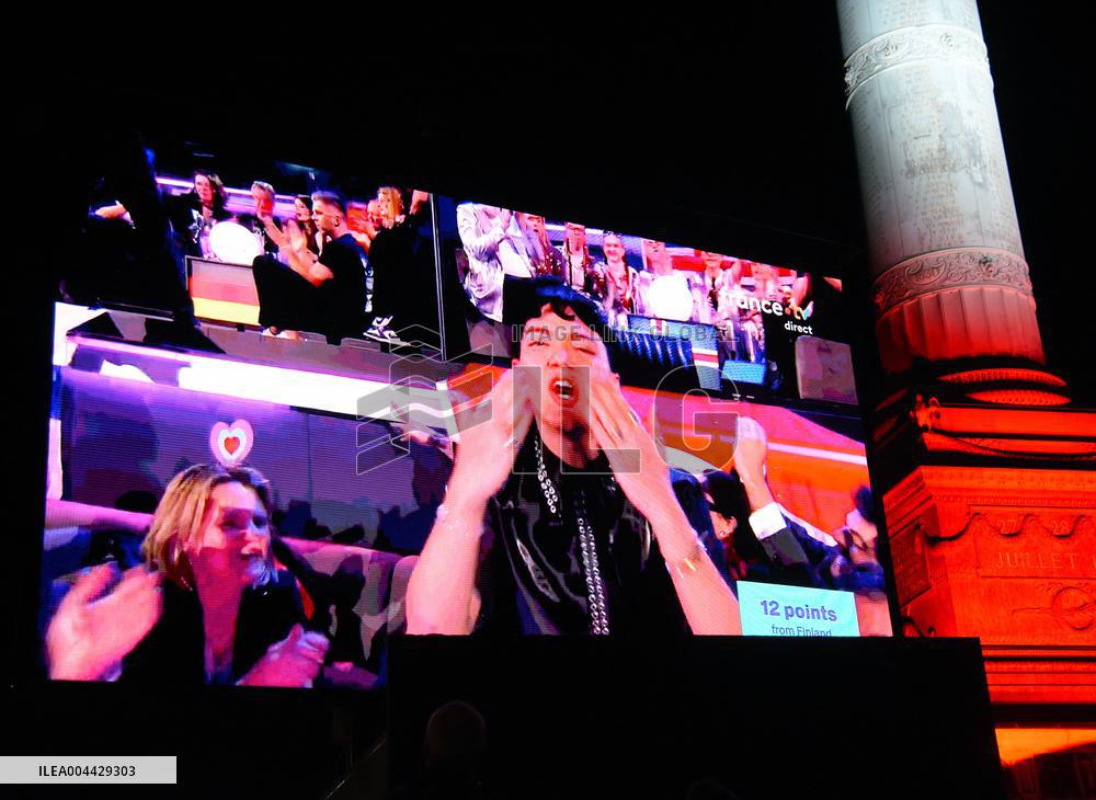 Eurovision Party At Place De La Bastille - Paris