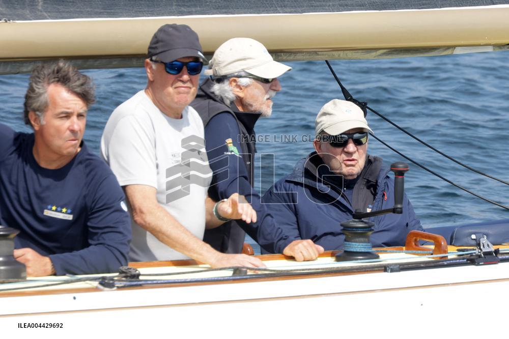King Juan Carlos Kicks Off The Regattas - Sanxenxo
