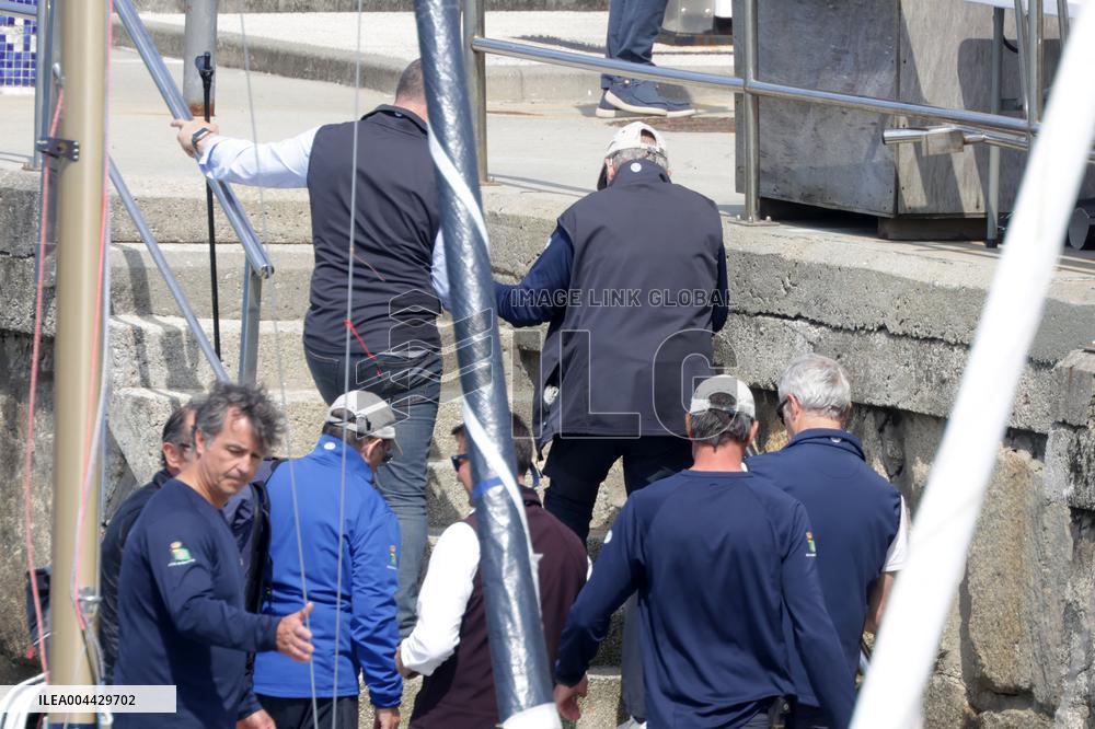 King Juan Carlos Kicks Off The Regattas - Sanxenxo
