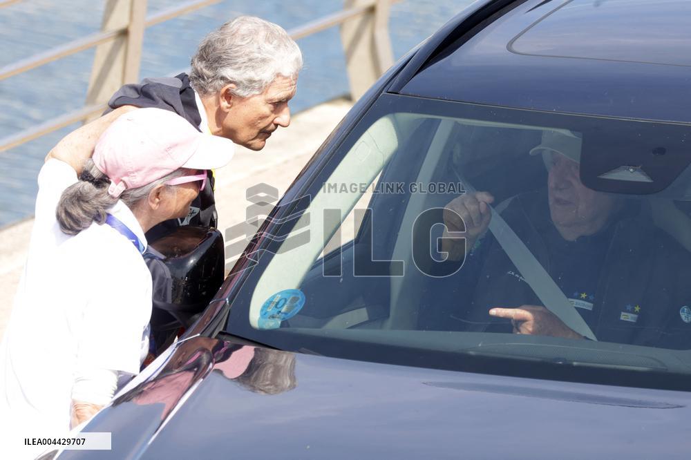 King Juan Carlos Kicks Off The Regattas - Sanxenxo