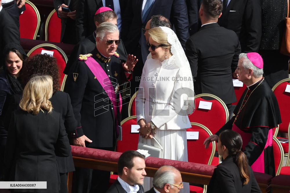 Royals At Inauguration Of Pope Leo XIV - Vatican