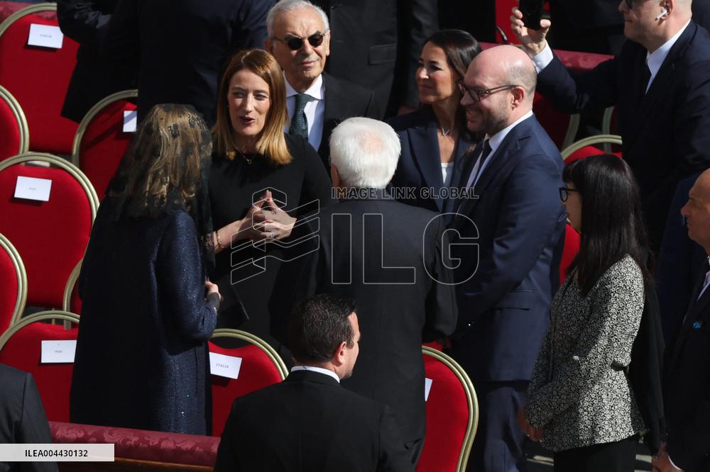 VIPs At Inauguration Of Pope Leo XIV - Vatican