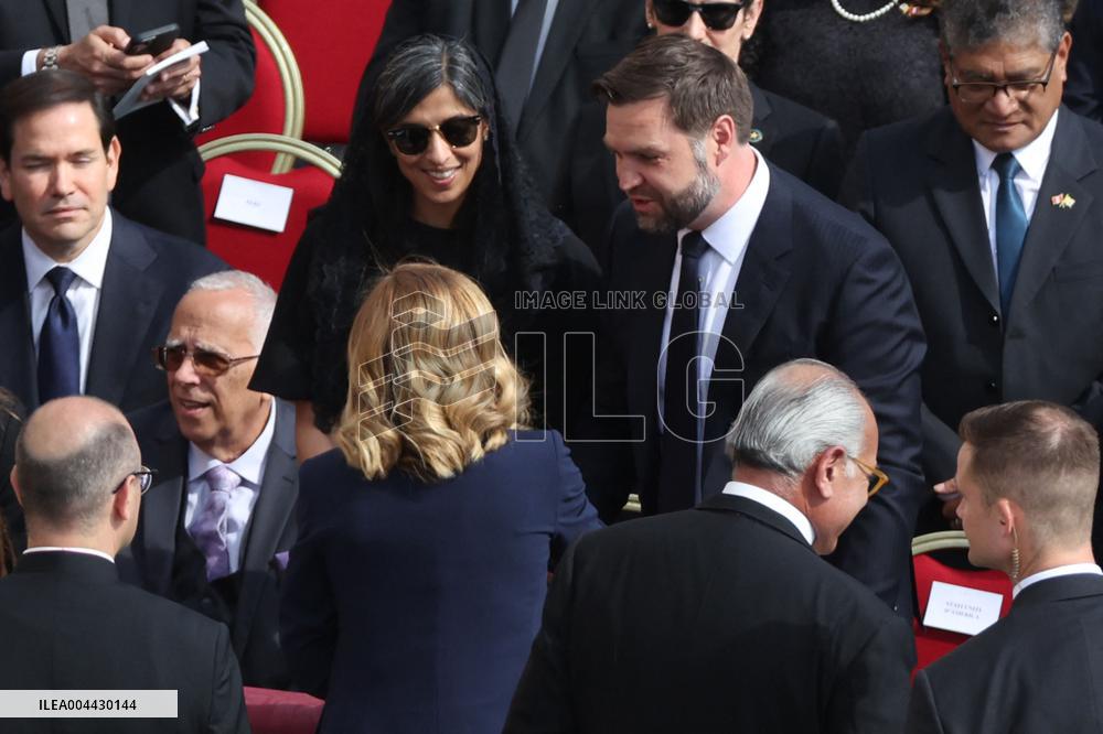 VIPs At Inauguration Of Pope Leo XIV - Vatican