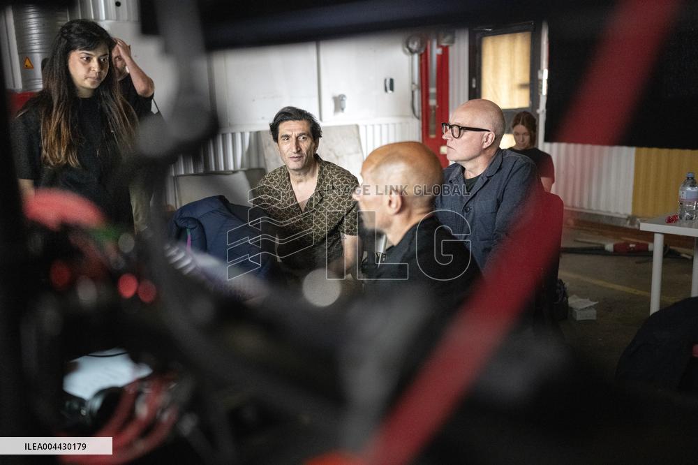 Filming Eagles of the Republic