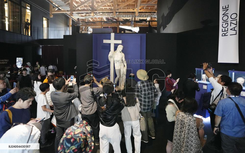 Risen Christ displayed at Osaka expo