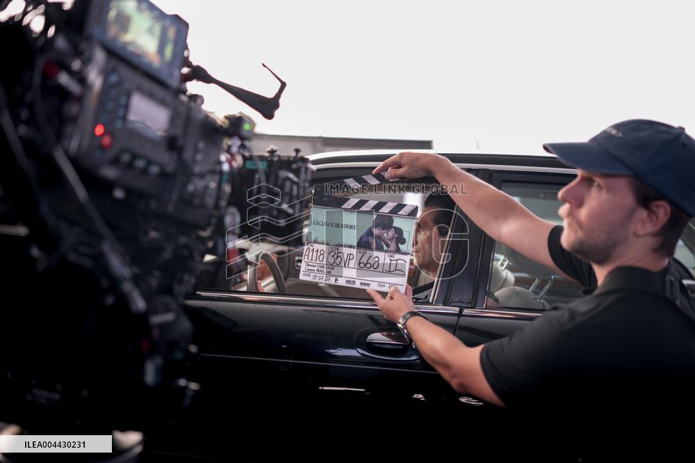 Filming Eagles of the Republic