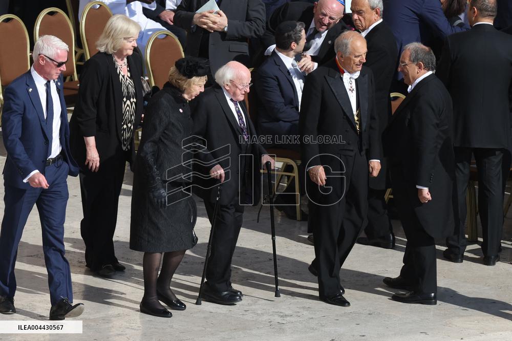 VIPs At Inauguration Of Pope Leo XIV - Vatican