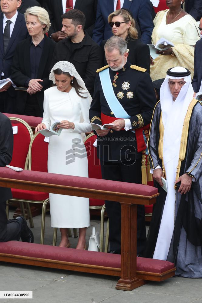 Royals At Inauguration Of Pope Leo XIV - Vatican