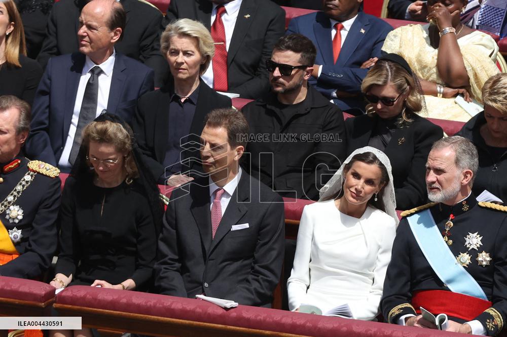 Royals At Inauguration Of Pope Leo XIV - Vatican