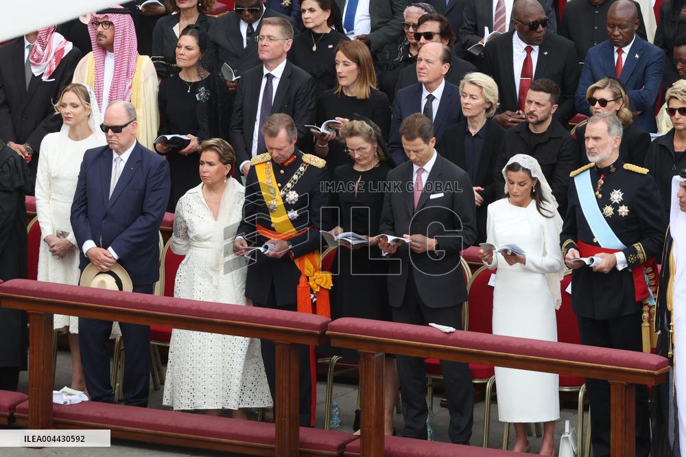 Royals At Inauguration Of Pope Leo XIV - Vatican