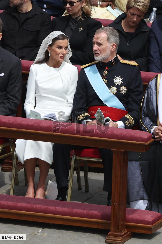 Royals At Inauguration Of Pope Leo XIV - Vatican