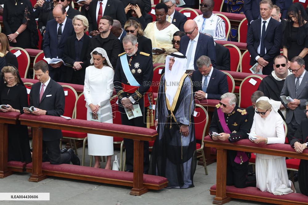 Royals At Inauguration Of Pope Leo XIV - Vatican