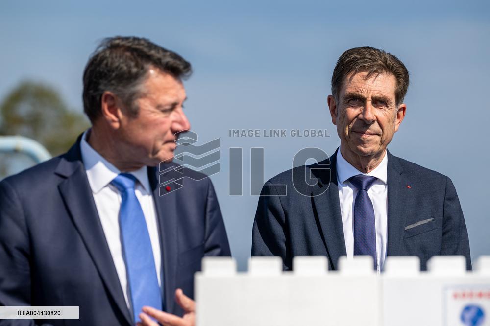 Nice Haliotis 2 Foundation Stone Ceremony With Estrosi And Ginesy